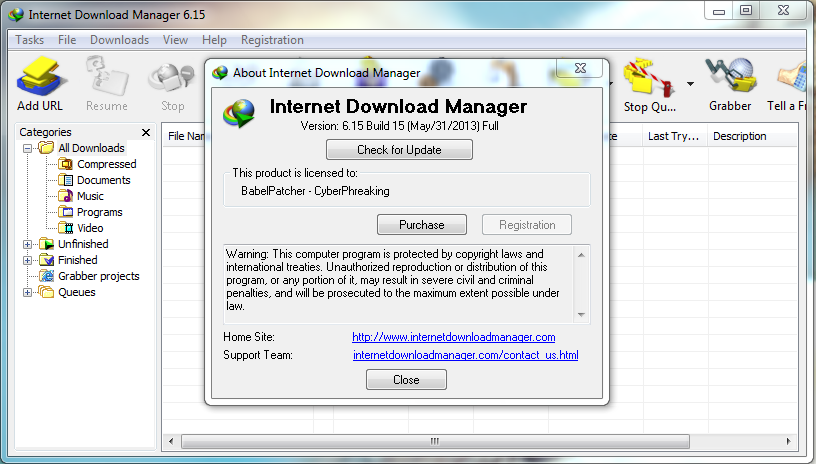 IDM Crack + Patch (v Build 10) Full Version Free Download crack idm sinhvienit